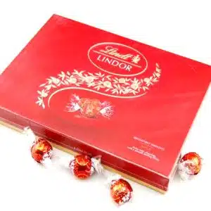 Lindt Lindor (red) Chocolate (250g) Box
