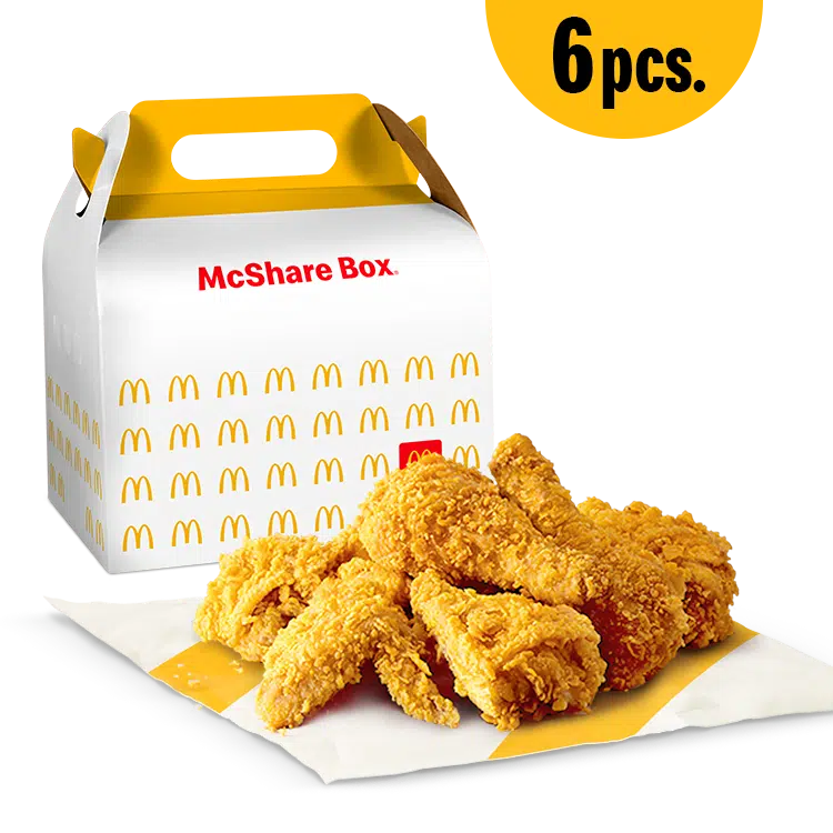 6pc Chicken McShare Box