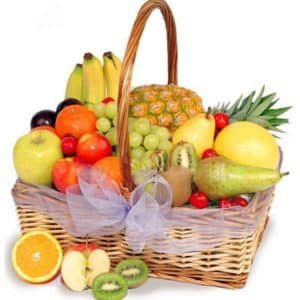 Season's abundance fruit basket
