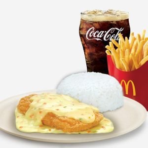 Crispy Chicken Fillet Ala King w/ Fries Meal