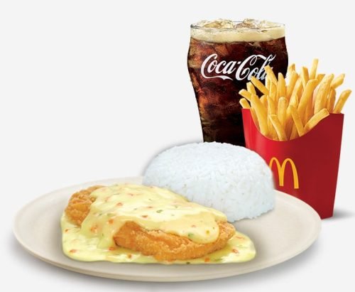 Crispy Chicken Fillet Ala King w/ Fries Meal