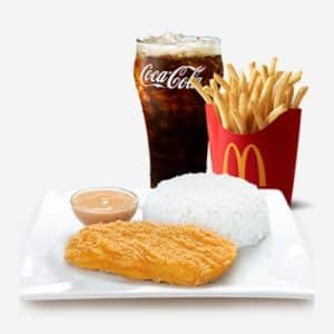 Crispy Chicken Fillet w/ Fries Meal