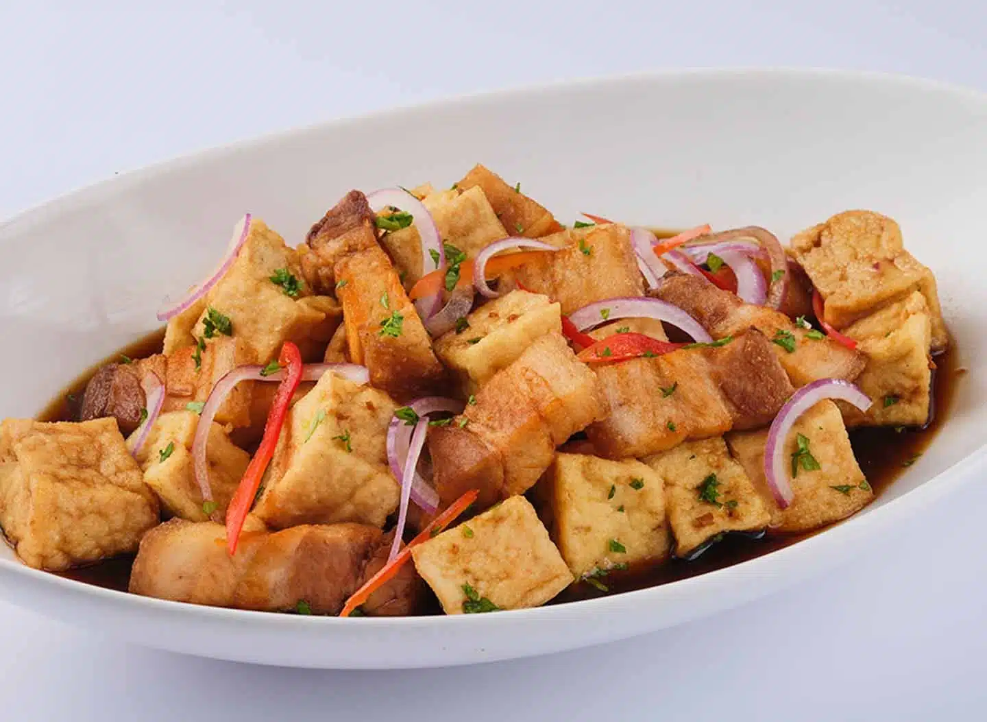 Tokwa't Lechon Kawali