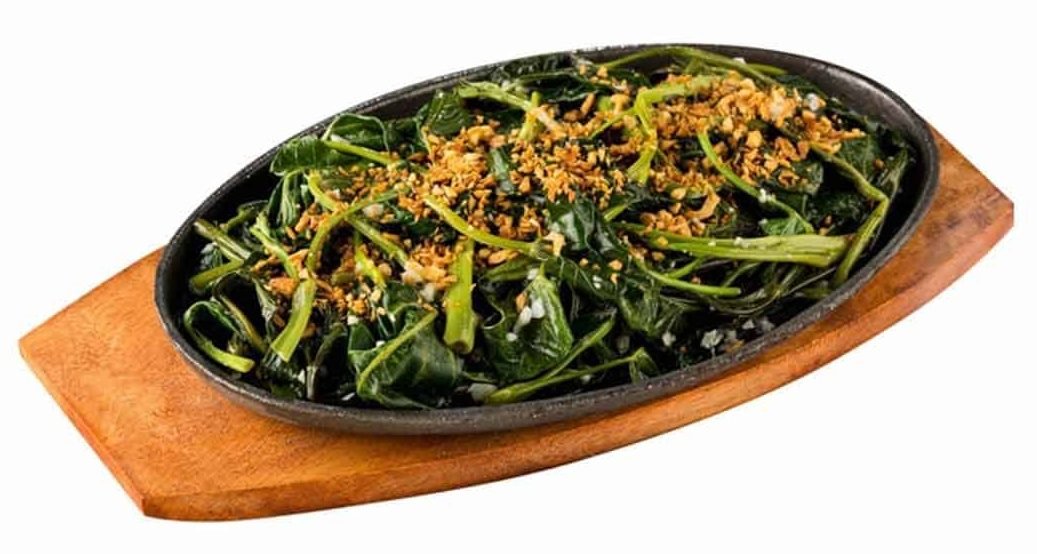Sizzling Kangkong Ala Pobre