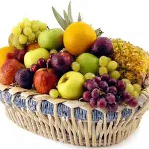 Deluxe fruit basket