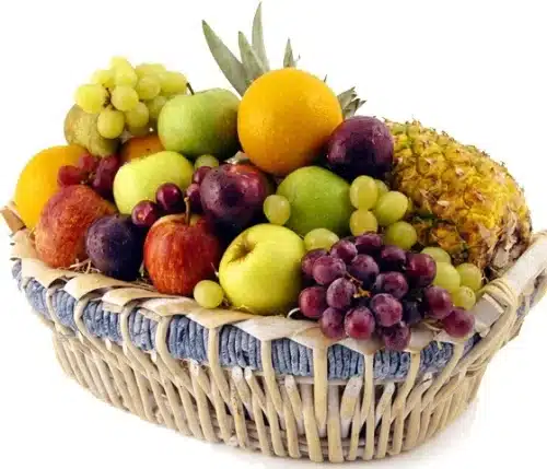 Deluxe fruit basket