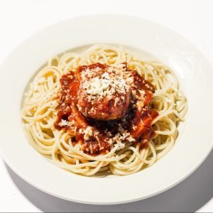 Regular Spaghetti and Meatballs