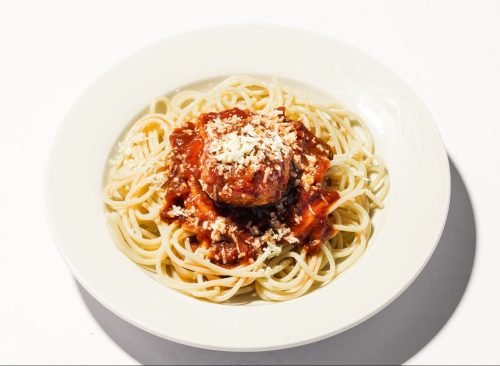 Regular Spaghetti and Meatballs