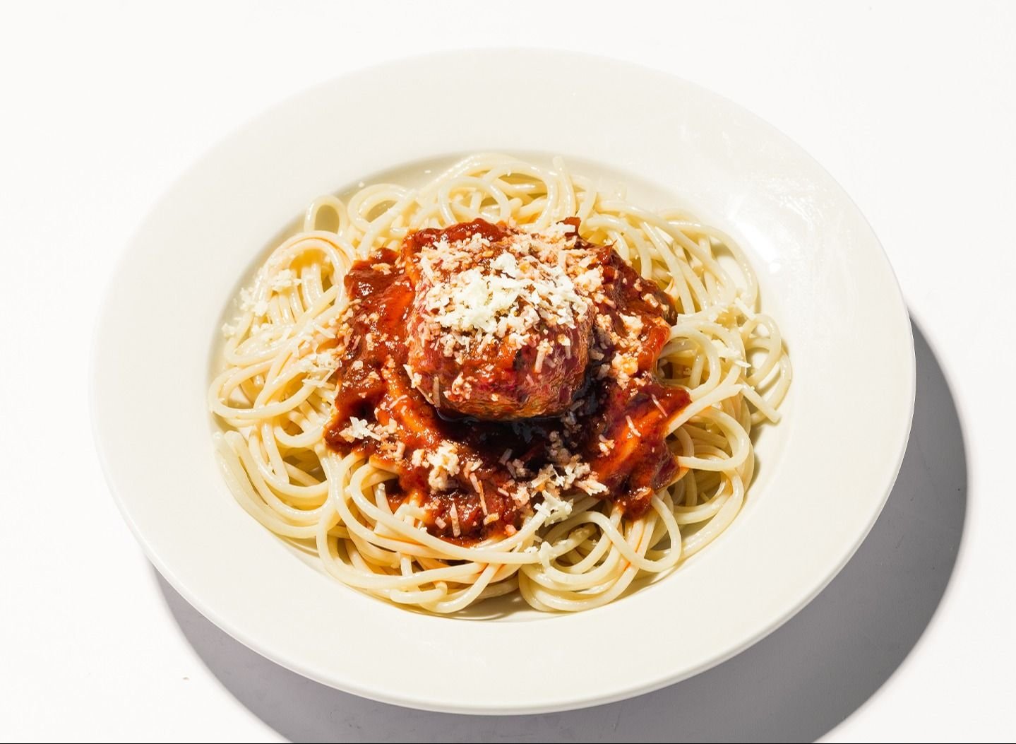 Regular Spaghetti and Meatballs