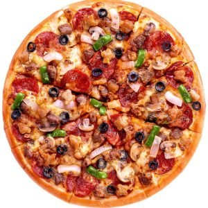 Supreme Mega Crunch Pizza
