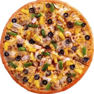 Veggie Lovers Mega Crunch Pizza