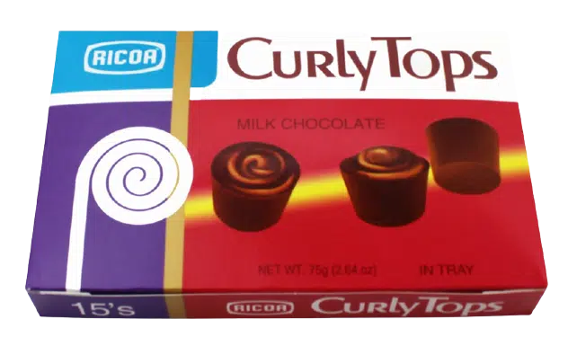 Ricoa Curly Tops Box of 6