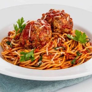 Spaghetti and Meatballs