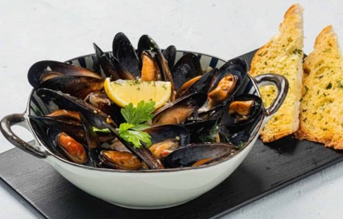 Mussels Lombardi