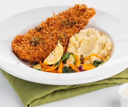Parmesan Crusted Fish Fillet
