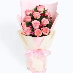 Arrangement of Pink Roses