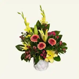 Arrangement in Ceramic Pot