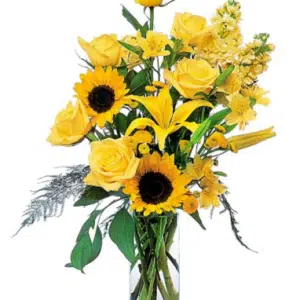Yellow Mixed Flowers