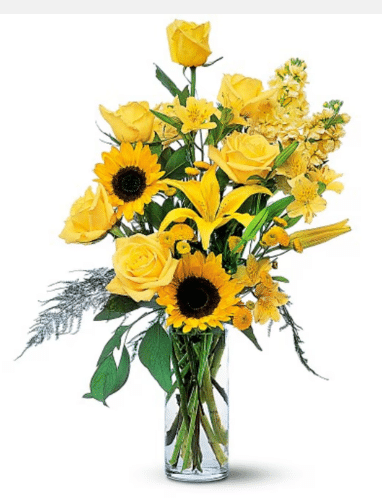 Yellow Mixed Flowers