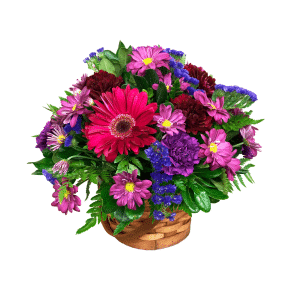 Mixed Arrangement in Basket