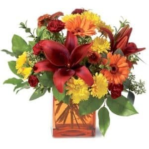 Stunning Mixed Flowers in a Vase