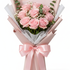 Peach Whisper Roses