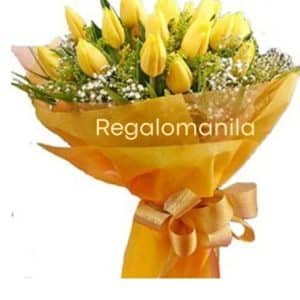 Yellow Tulips Bouquet