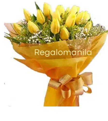 Yellow Tulips Bouquet