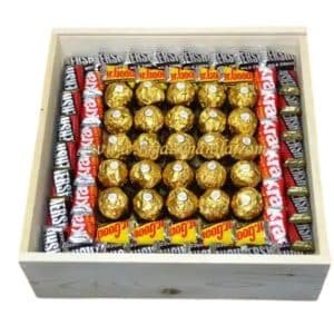 Hersheys Minis and Kisses Chocolate Box