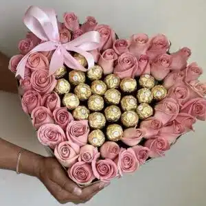 Chocolate Heart Box
