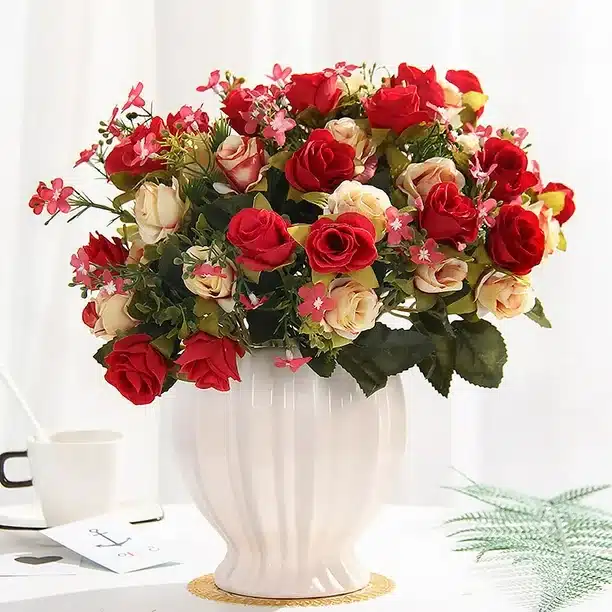 Two dozen roses arrangement