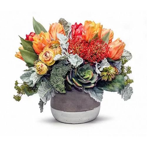 Mixed Arrangement in Pot