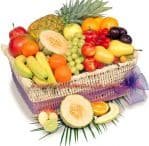 Healthy fruits basket