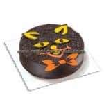 Chocolate and caramel cake