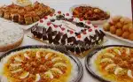 Red Ribbon Christmas feast C