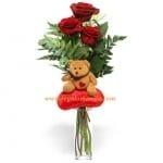 Teddy With Rose