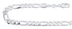 Silver Figaro bracelet