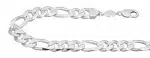 Silver Figaro Chain
