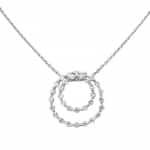 Silver Cubic Zirconia Necklace