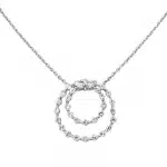 Silver Cubic Zirconia Necklace