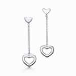 Heart link Earring