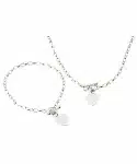 Sterling Silver Bracelet and Necklace