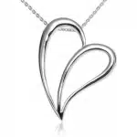 Sterling Heart Necklace
