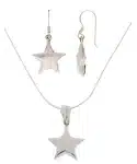 Sterling Earrings and Pendant