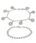 Sterling Silver Novelty Bracelet Set
