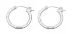 Sterling Small Silver Hoops