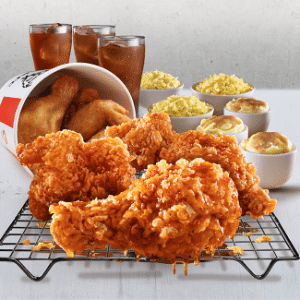 GARLIC BUTTER BUCKET MEAL FOR 3