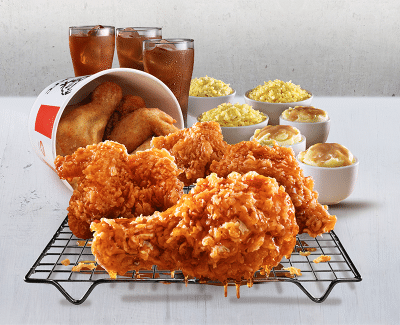 GARLIC BUTTER BUCKET MEAL FOR 3