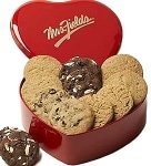 Mrs. Fields In a Heart Shape Can