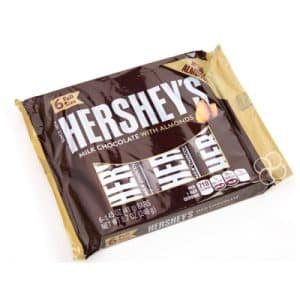 Hershey's Milk Chocolate with Almonds 6 x 41g